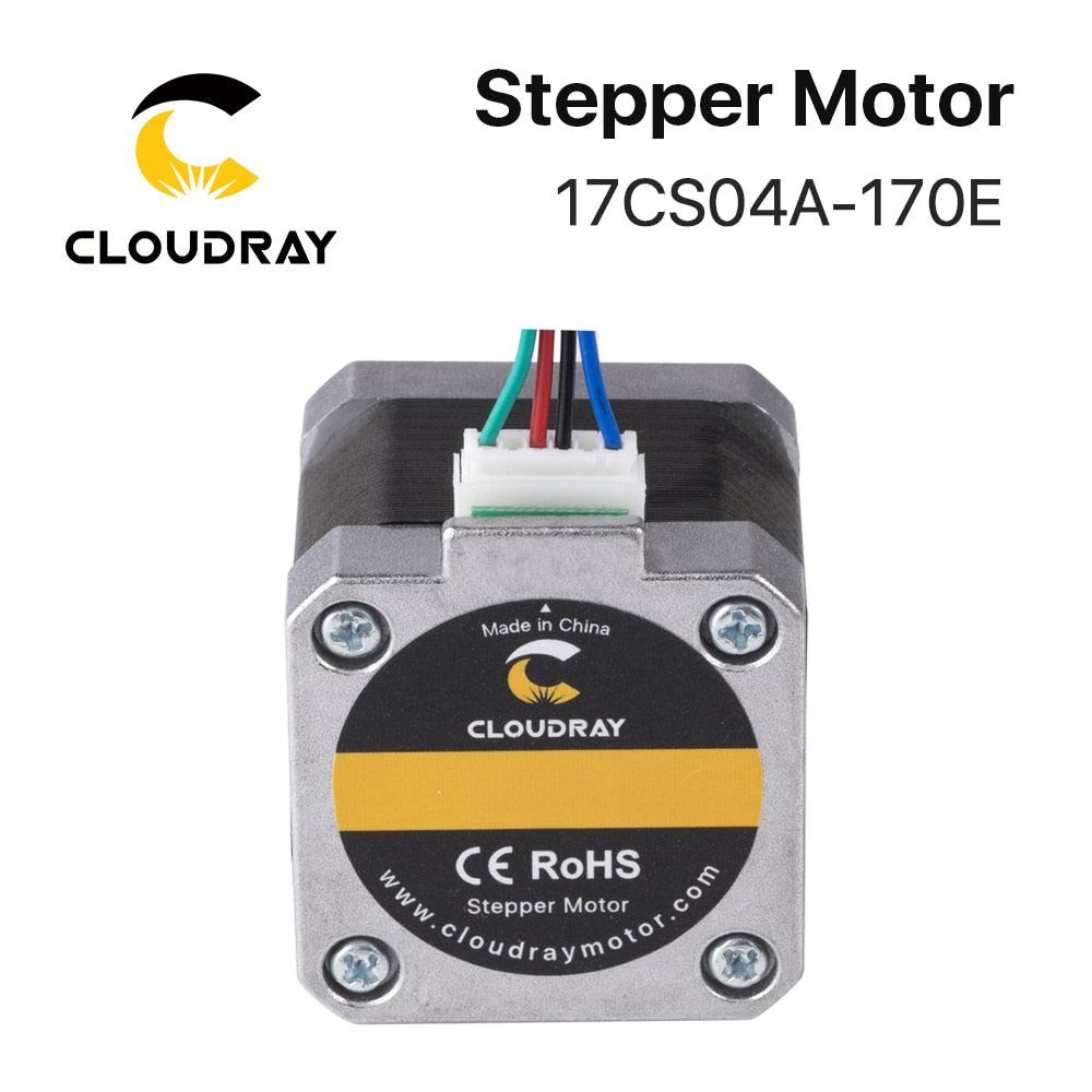 Cloudray Nema 17 Stepper Motor 0.42N.m 1.7A 2 Phase 40mm Stepper Motor 4-lead for 3D printer CNC Engraving Milling Machine